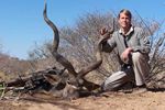 Peter with record kudu