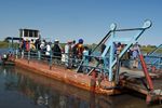 Crossing the Okavango by ferry