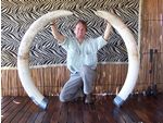 Pete and some fine ivory